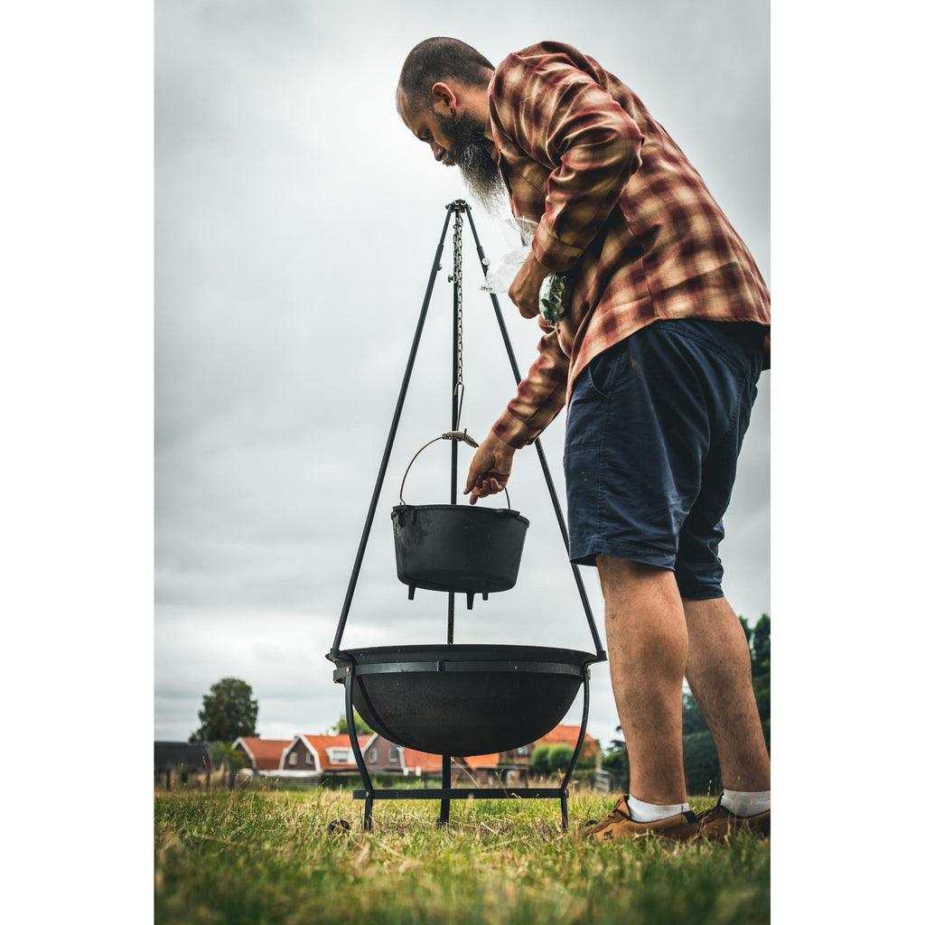 The windmill dutch oven 9 qt kookpan (zwart, ø 31.5 cm | 8.5 liter)