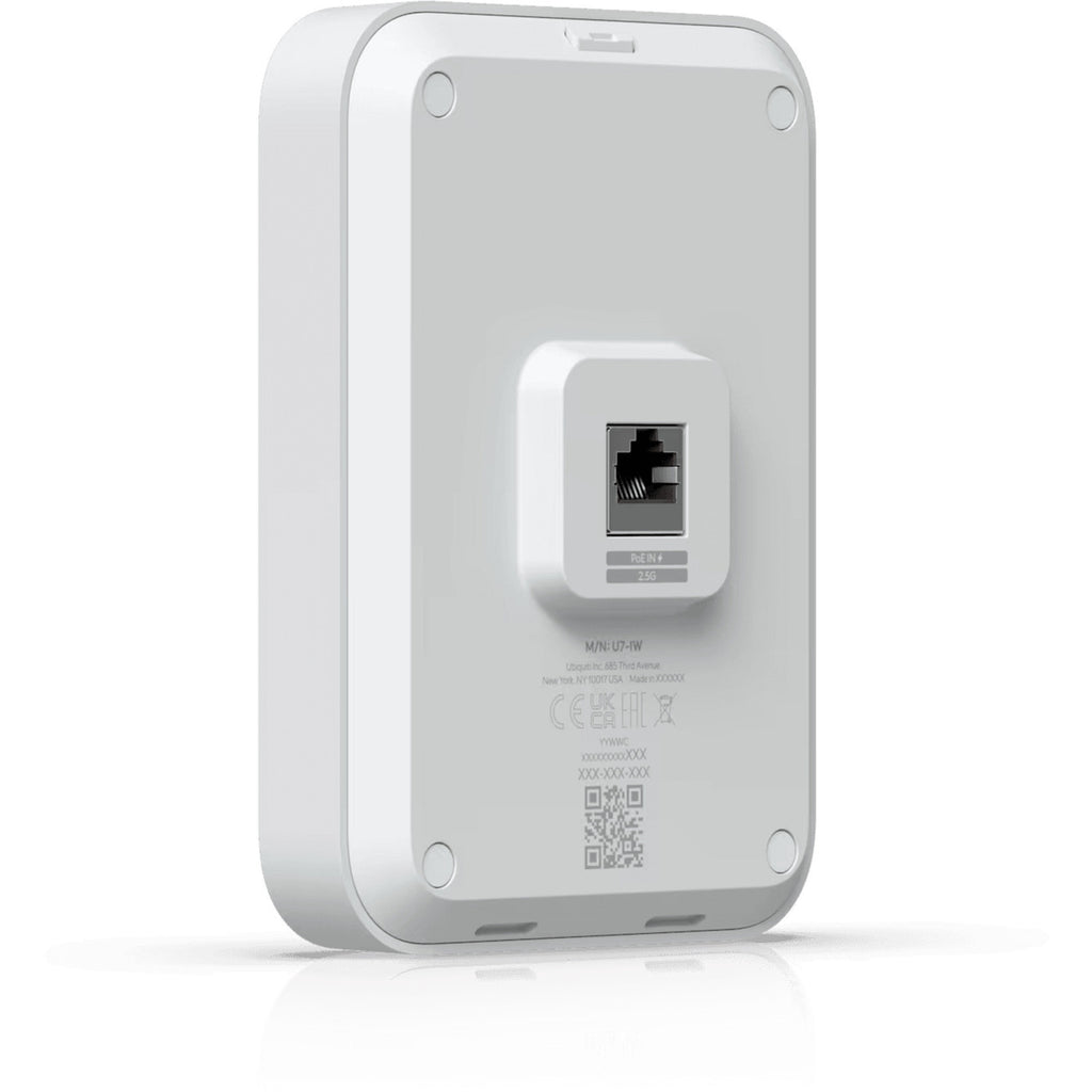 Ubiquiti unifi u7 in-wall access point (wit, poe)