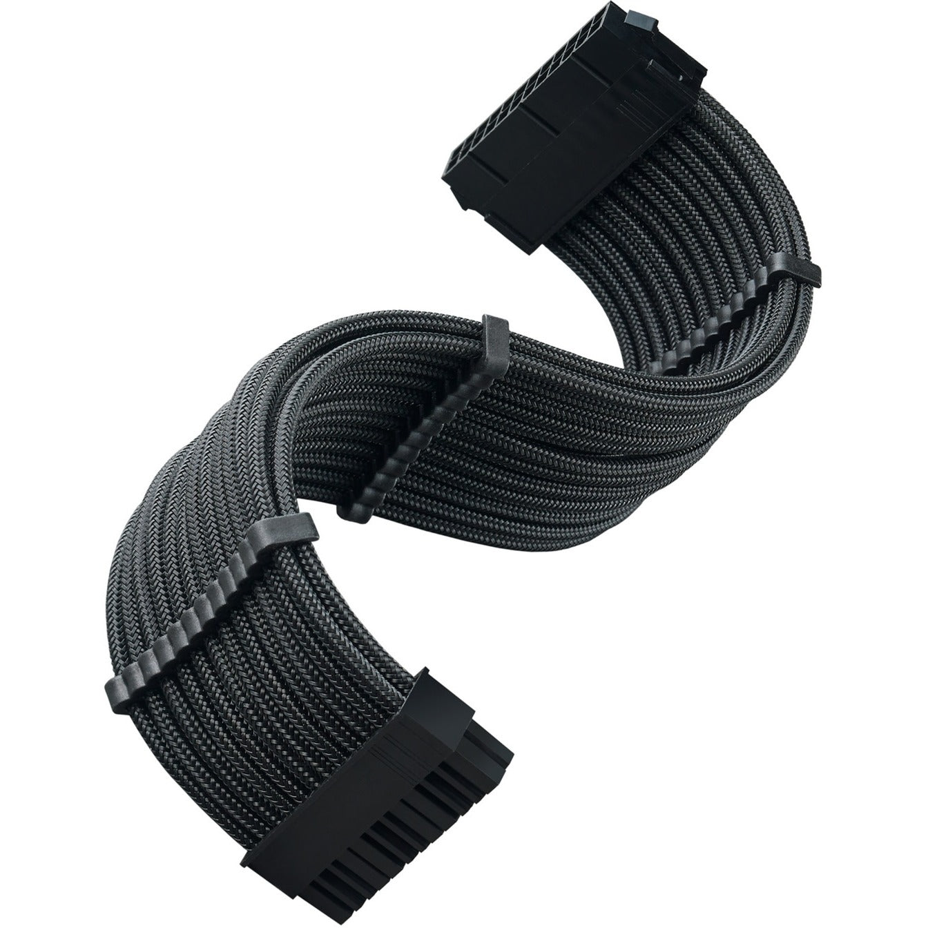 Silverstone sst-pp07e-mbb verlengkabel (zwart)