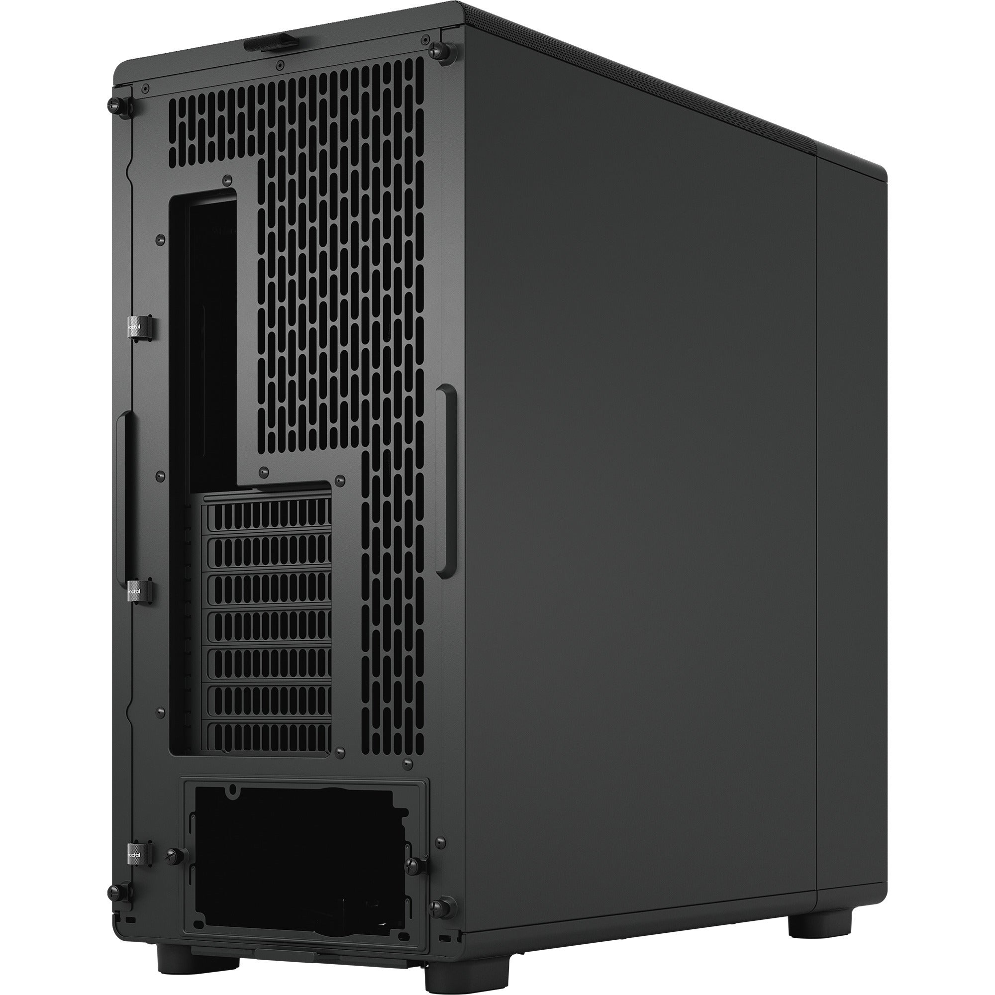 Fractal design epoch xl solid midi tower behuizing (zwart | 2x usb-a | 1x usb-c)