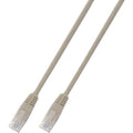 Patchkabel rj45 cat.6 u utp 10m (grijs)