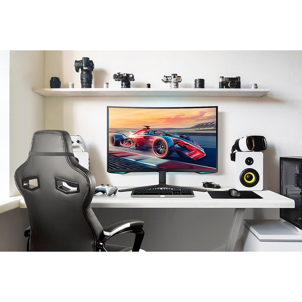 Samsung odyssey neo g7 s32bg750np 32 4k uhd curved gaming monitor (zwart, 2x hdmi, displayport, 2x usb-a, usb-b, 165 hz)