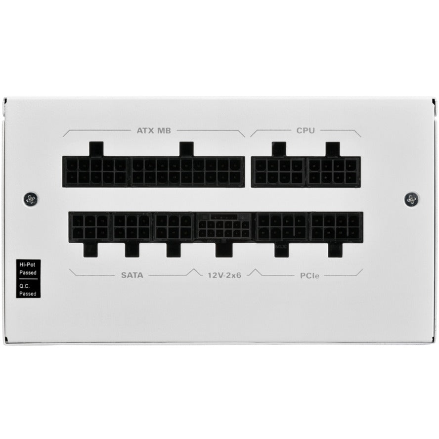 Sharkoon rebel p20 1000 white modulaire 1000 watt voeding (wit, 1x 12v-2x6, 4x pcie)