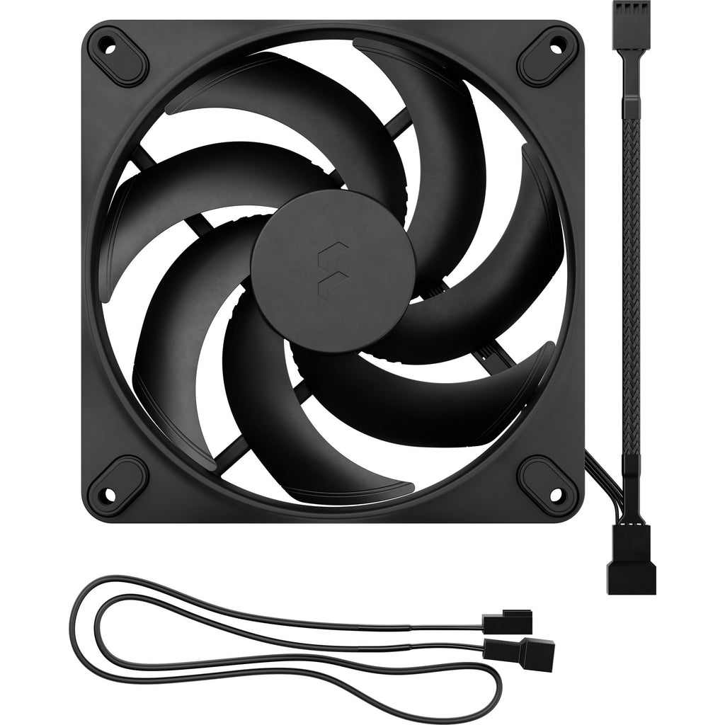 Fractal design momentum 14 case fan (zwart, 140 x 140 x 25 mm, pwm)