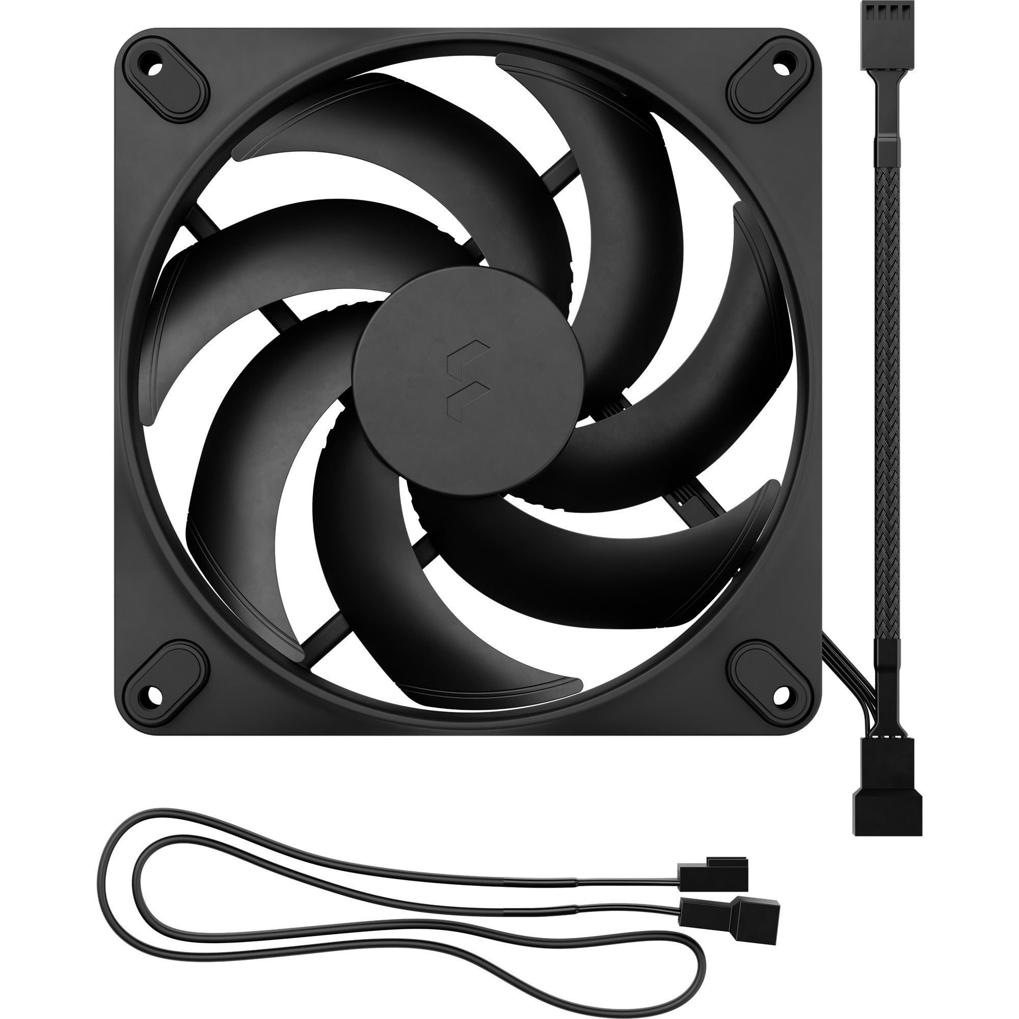 Fractal design momentum 14 case fan (zwart, 140 x 140 x 25 mm, pwm)