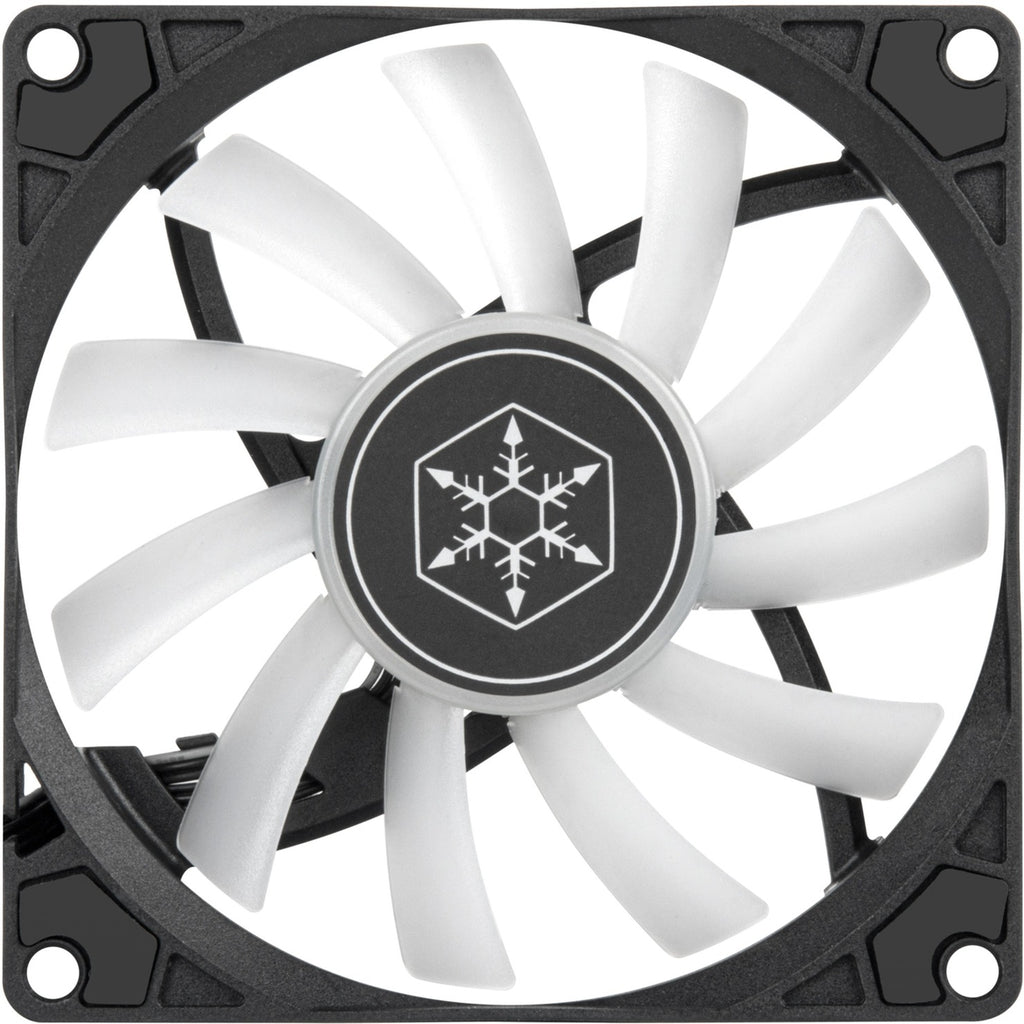Silverstone air slimmer 90 argb case fan (zwart, 92 x 92 x 15 mm, pwm)