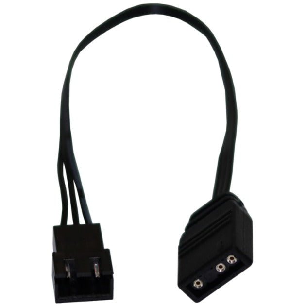 Alphacool digital rgb led y-kabel 3-weg met jst male connector (zwart, 60cm)