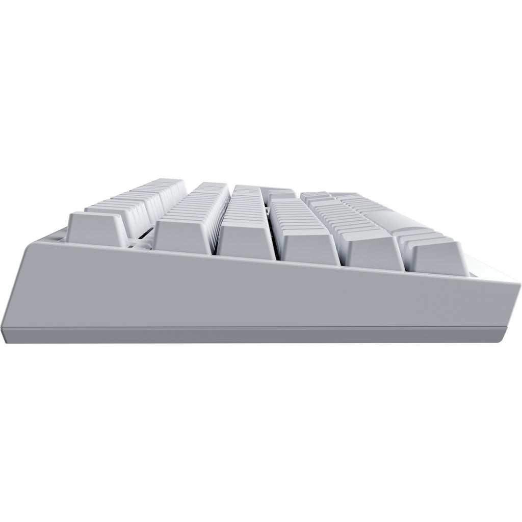 Ducky one x wireless rgb mechanisch toetsenbord (wit, us lay-out (qwerty), inductive, 100%, hot-swappable, pbt, 2.4 ghz | bluetooth | usb-c)
