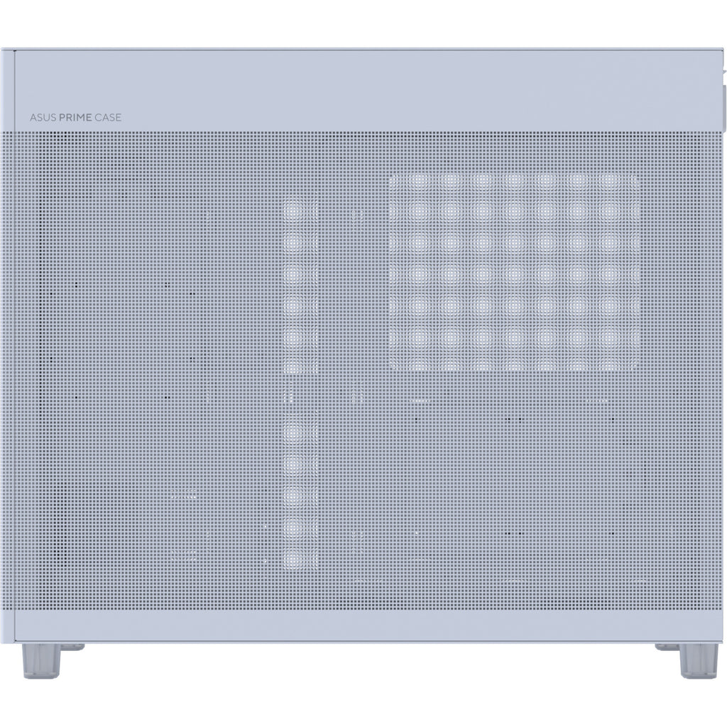 Asus prime ap303 - mesh panel midi tower behuizing (wit | 2x usb-a | 1x usb-c)