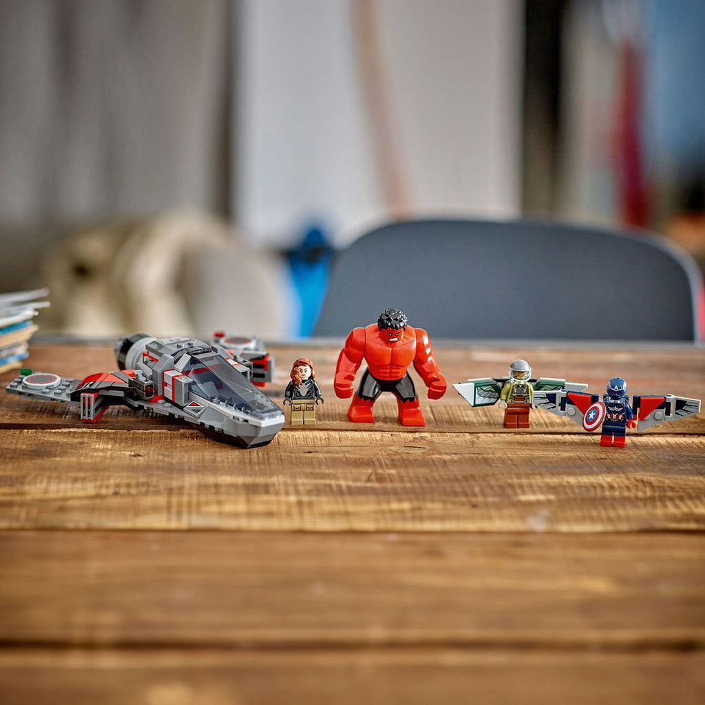 Lego Marvel 76292 Captain America vs. Save Hulk Duell