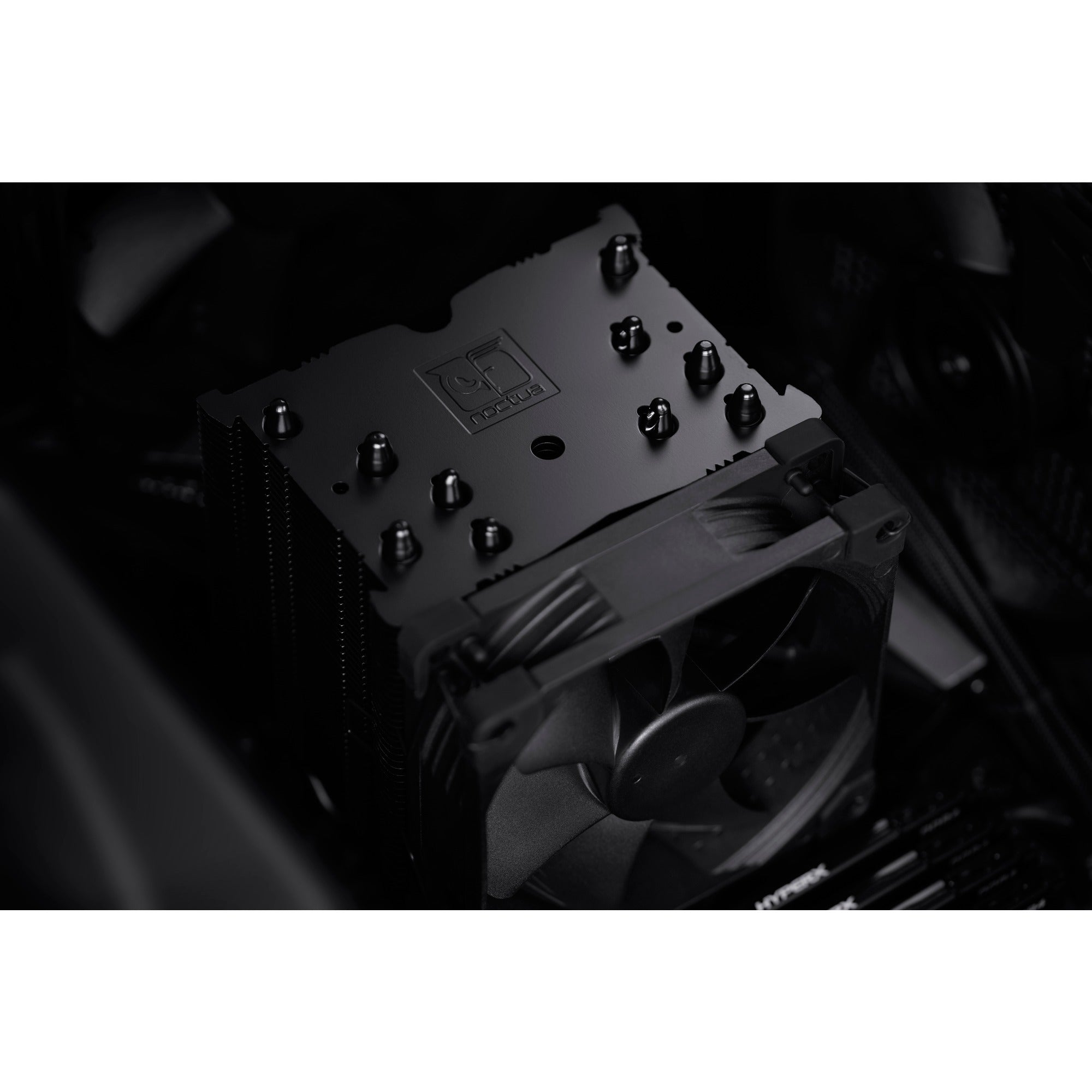 Noctua nh-u9s chromax.black cpu-koeler (zwart, 4-pins pwm fan-connector)