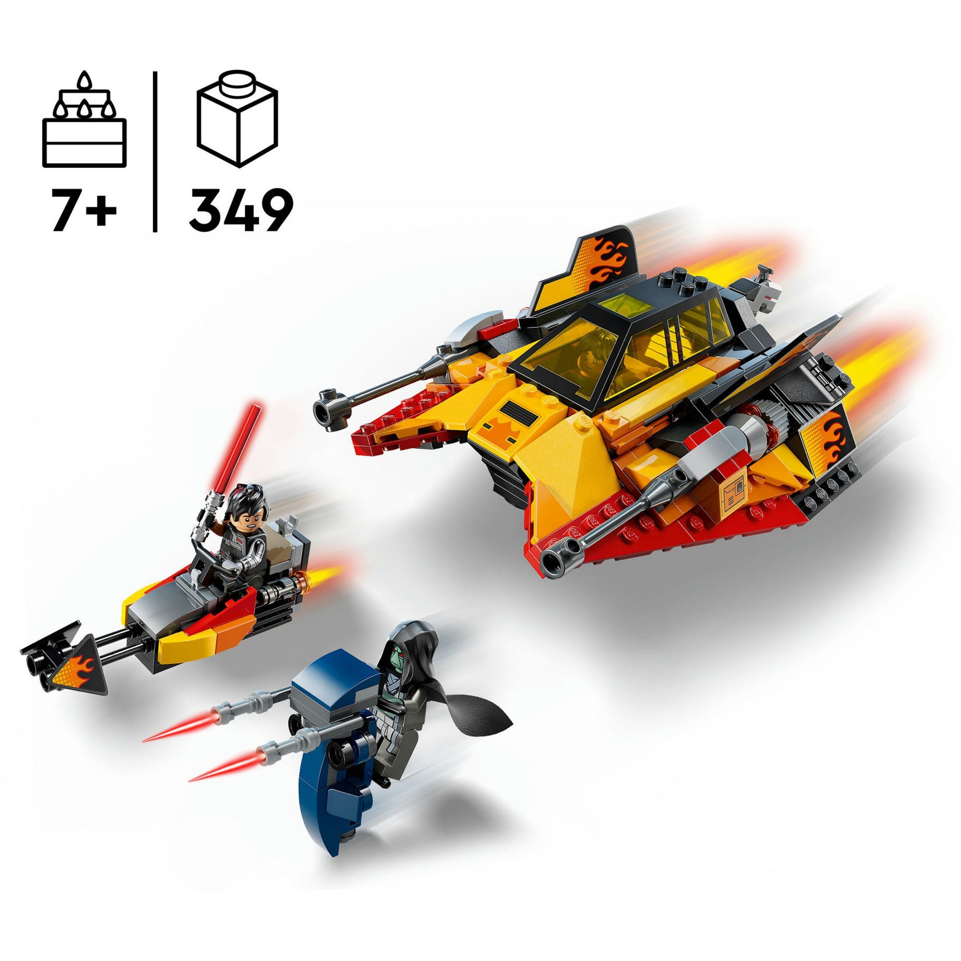 LEGO Star Wars 75414 Der Machtbrenner Snowspeeder