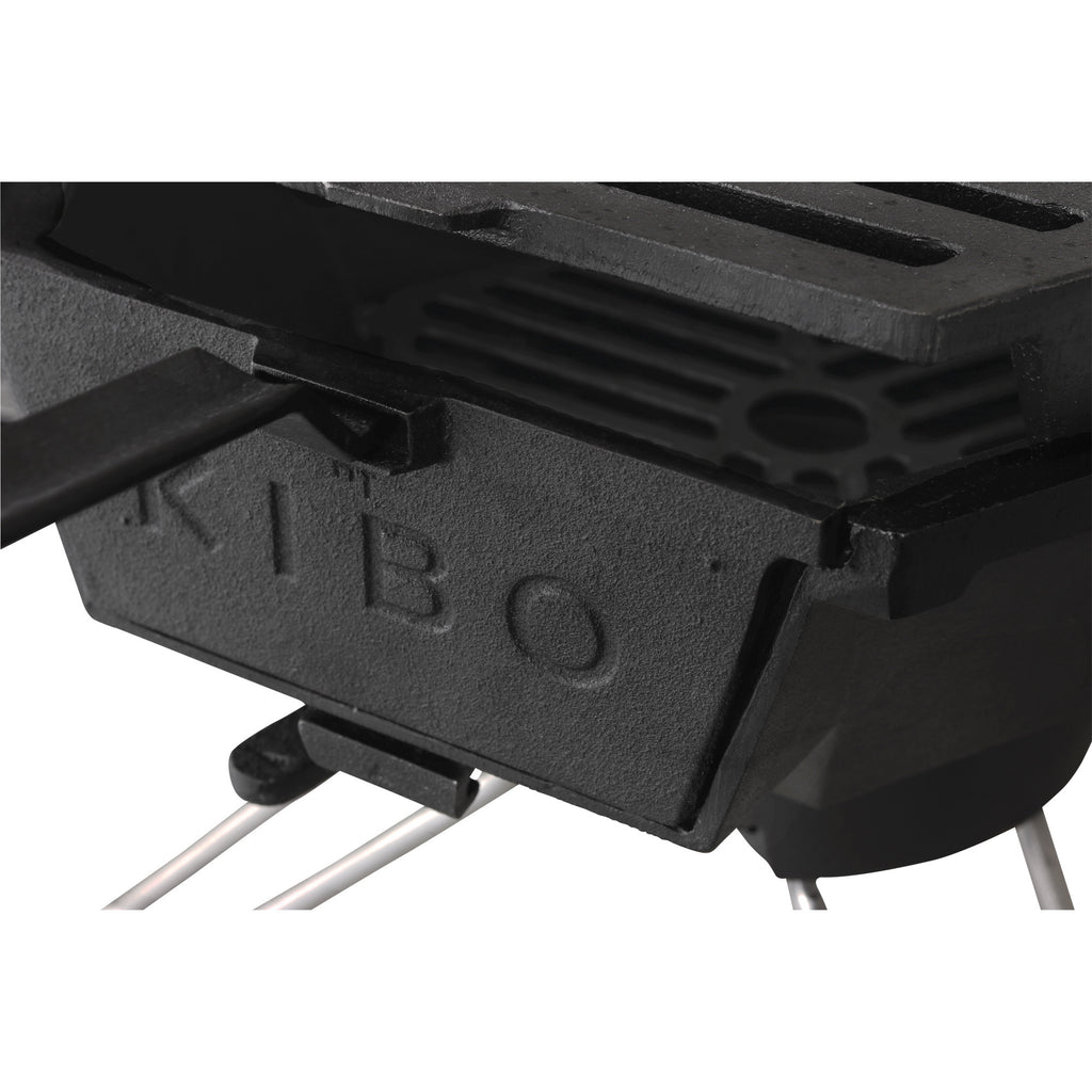 The windmill kibo grill model 3.0 houtskoolbarbecue (zwart)