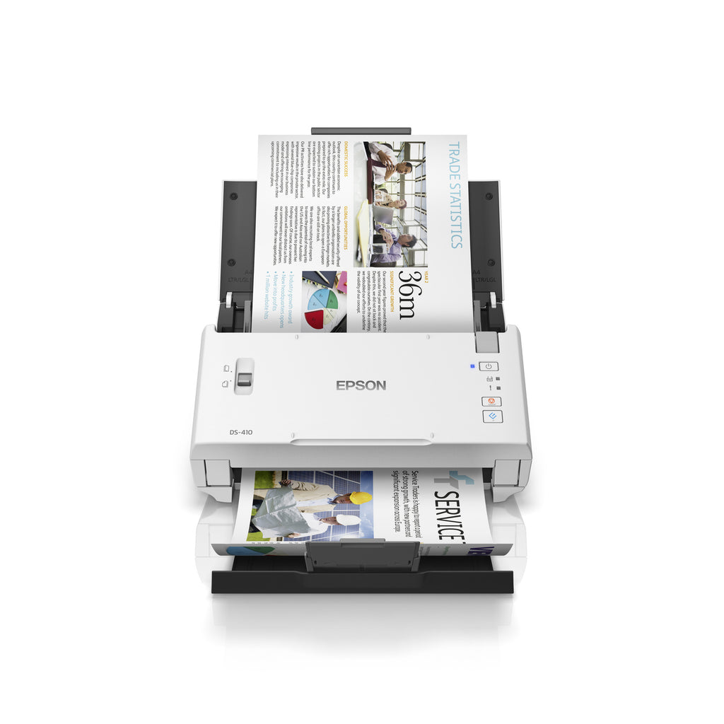 Epson workforce ds-410 feedscanner (wit zwart, usb 2.0)