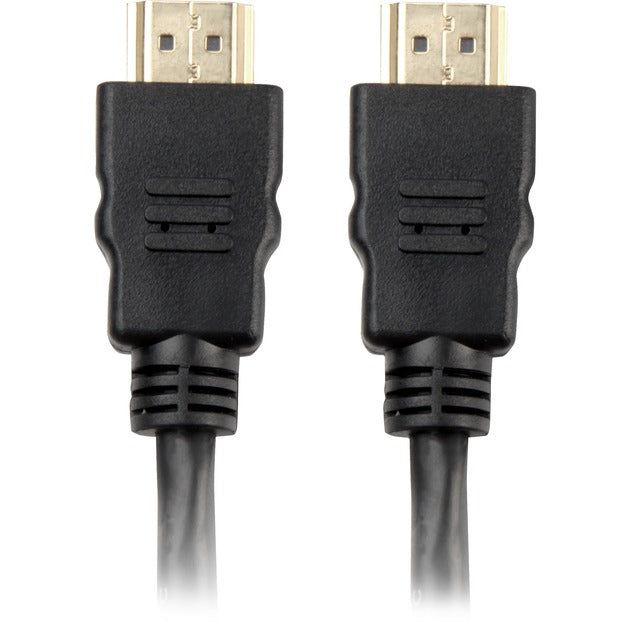 Sharkoon high speed hdmi kabel met ethernet (zwart, 10 meter, 4k, verguld)