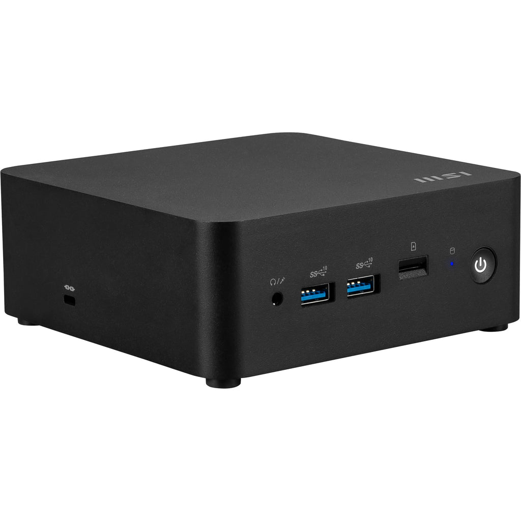 Msi cubi nuc 13mqg-062eu pc-systeem (zwart | core i5-1345u | intel graphics | 16 gb | 512 gb ssd)