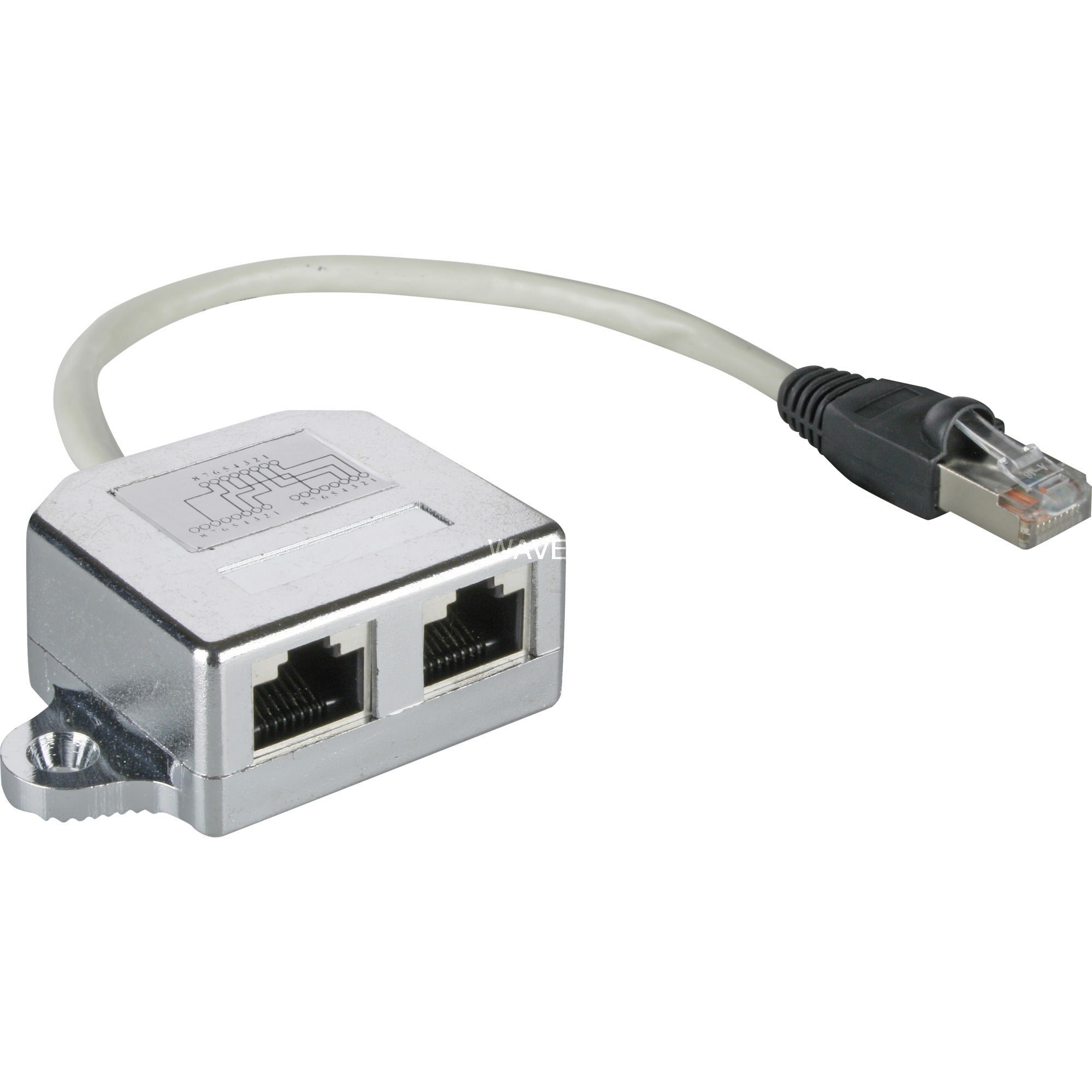 Goobay Kabelverteiler RJ45 Cat.5 F/UTP T-Adapter