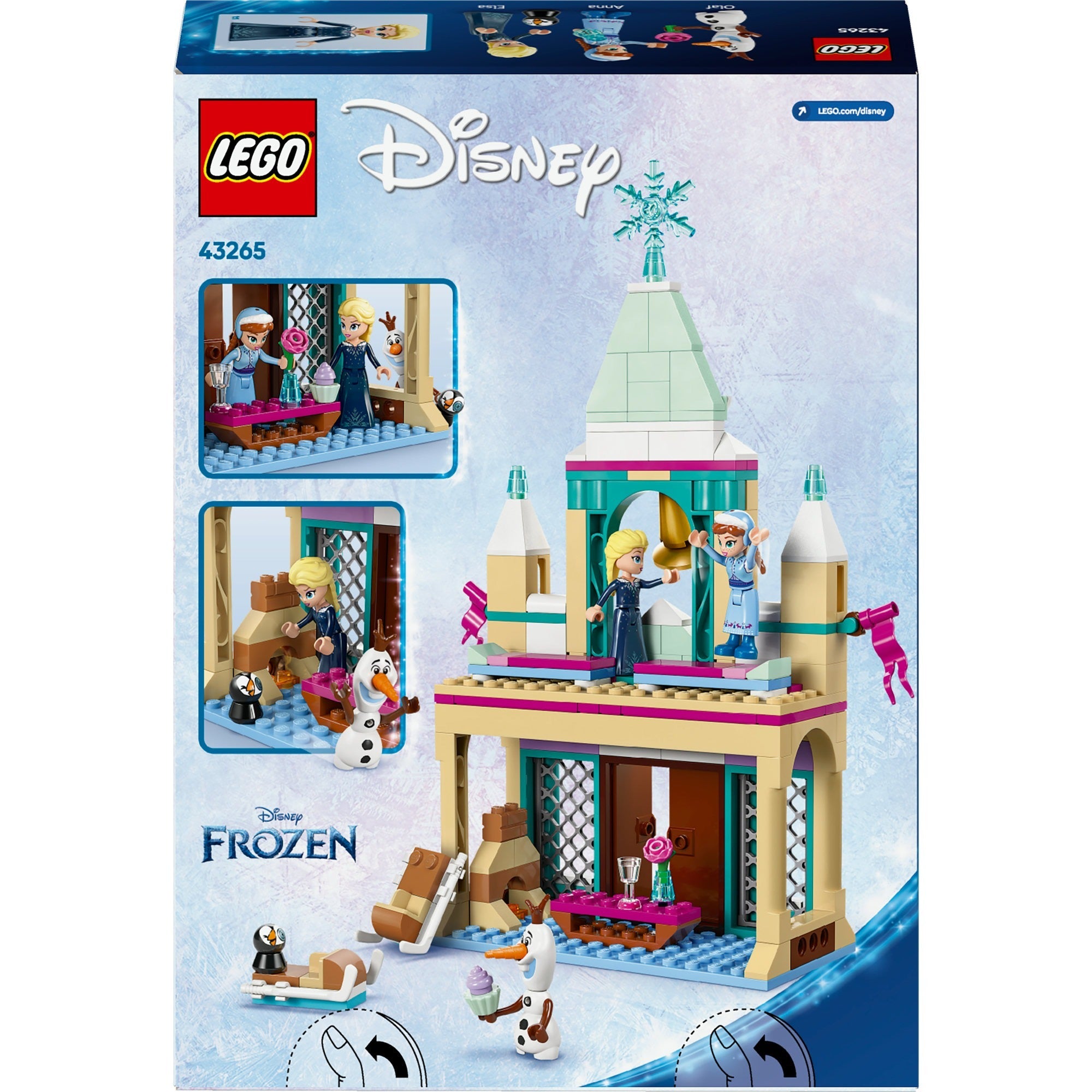 LEGO Disney Princess 43265 Die Eiskönigin – Schloss Arendelle