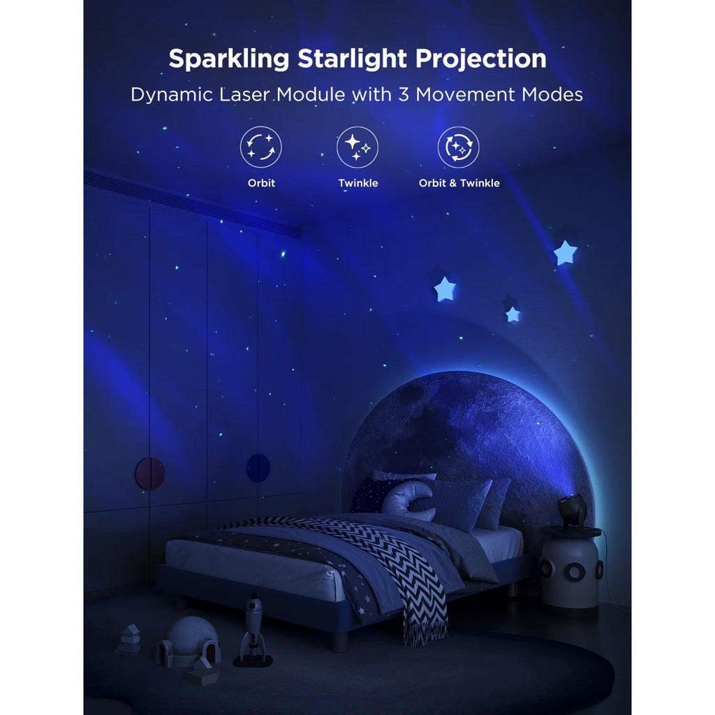 Govee star light projector sfeerverlichting (zwart, 2,4ghz wifi, bluetooth)