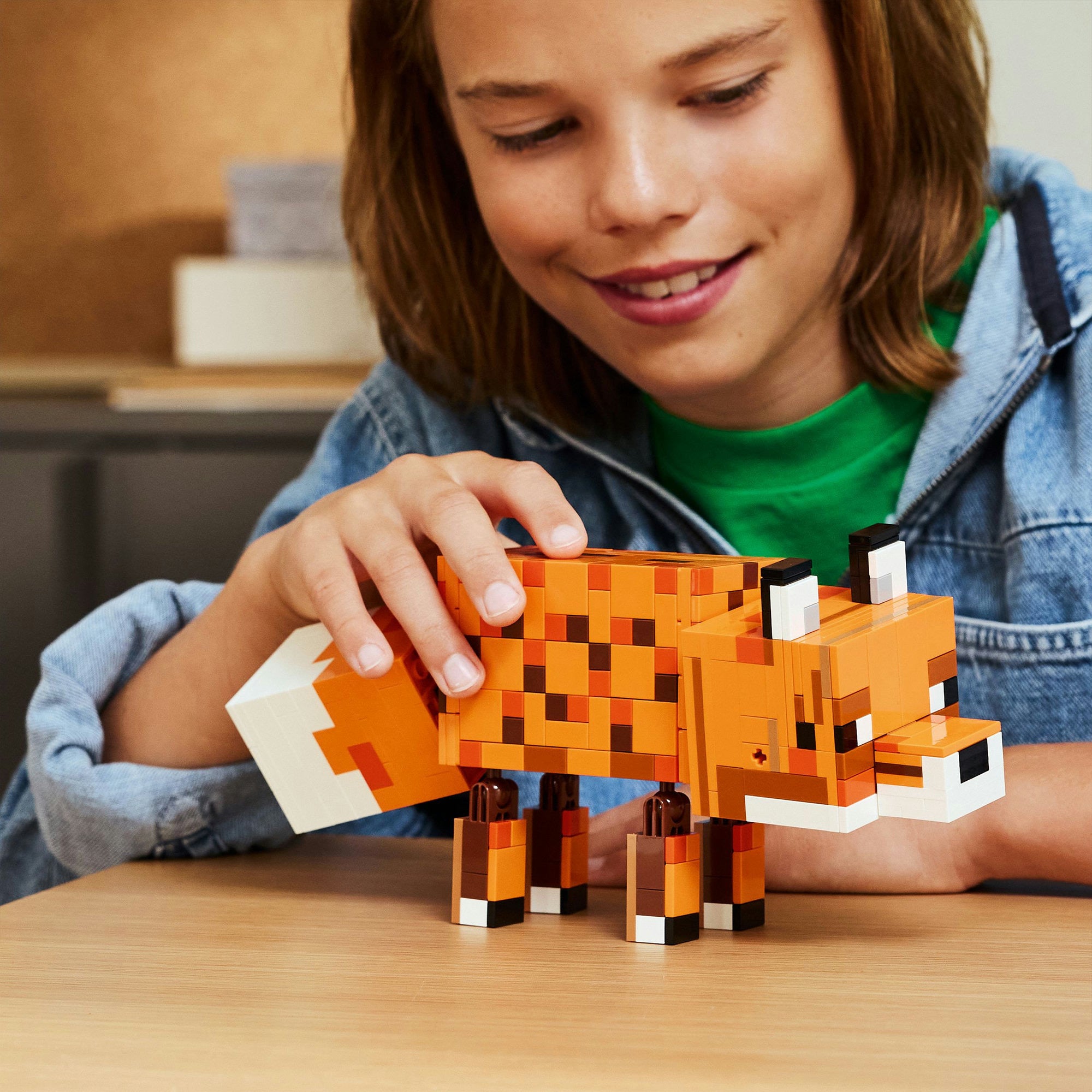 LEGO Minecraft Fuchs-Bauspielzeug