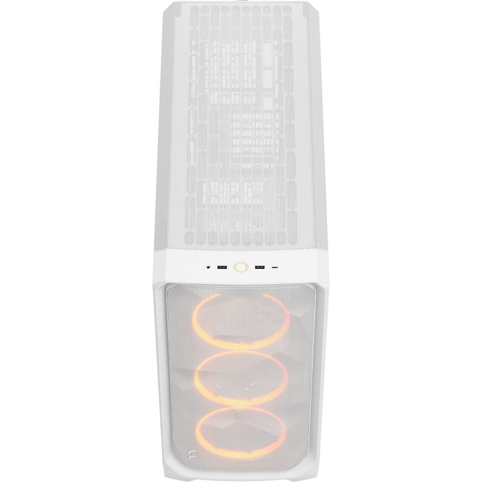 Fractal design meshify 3 xl rgb big tower behuizing (wit | 2x usb-a | 1x usb-c | rgb | tempered glass)