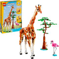 Lego creator 3in1 safaridieren speelgoed set met giraffe, gazelles en leeuw 31150