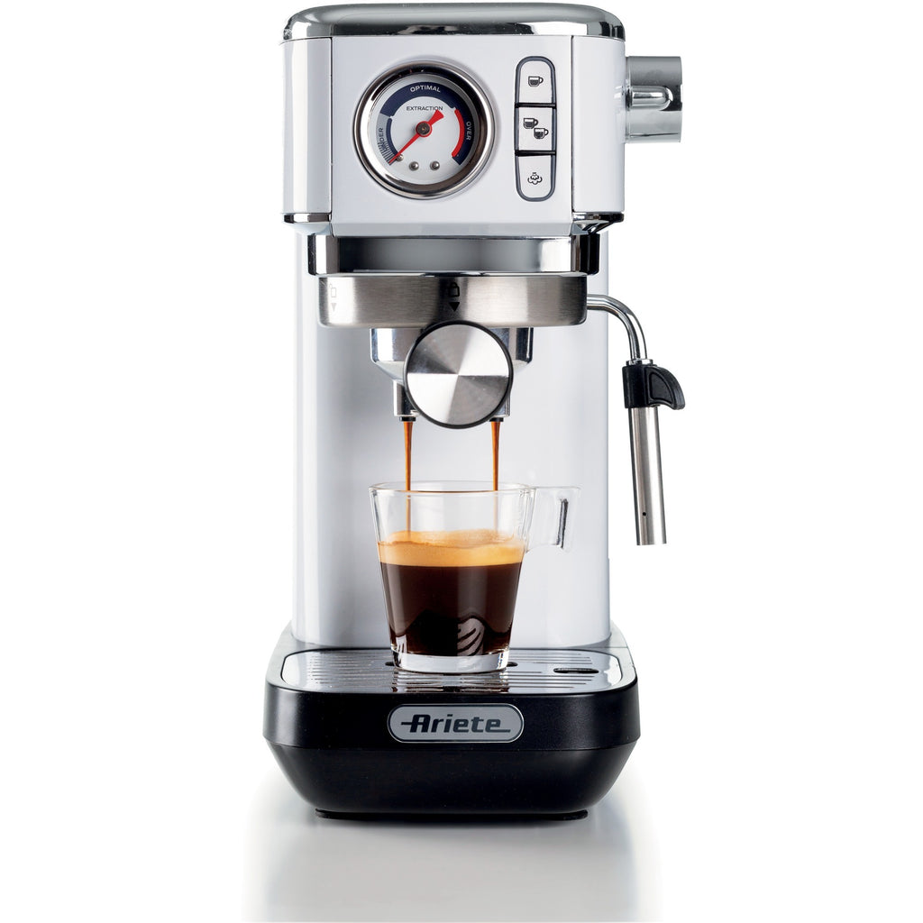 Ariete moderna espresso slim 1381 14 espressomachine (wit)
