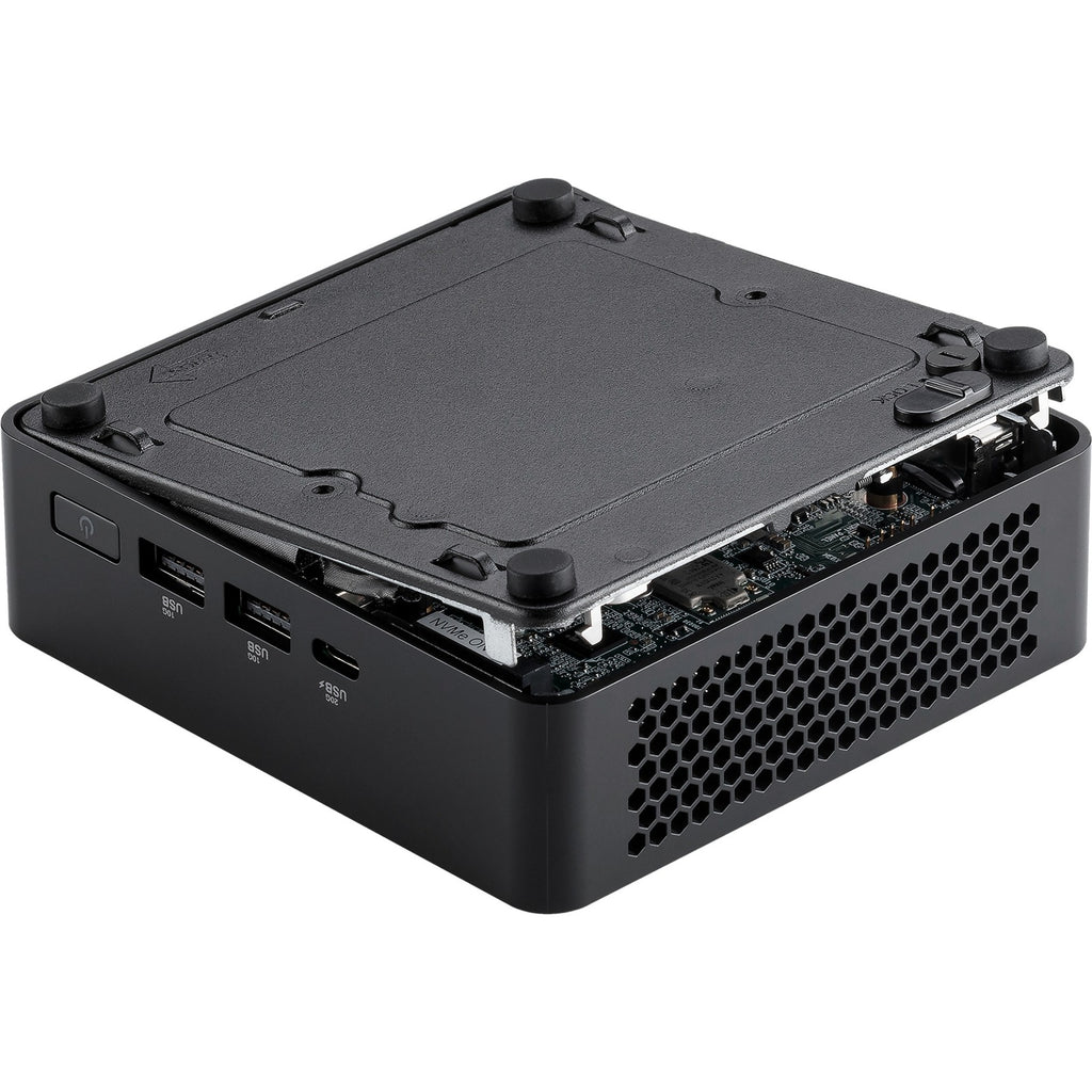 Asus nuc 14 pro slim kit rnuc14rvku500002i barebone (zwart | core ultra 5 125h | arc graphics)