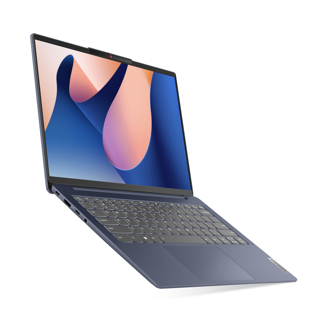 Lenovo ideapad slim 5 14iah8 (83bf004xmh) 14 laptop (blauw | core i5-12450h | uhd graphics | 16 gb | 512 gb ssd)