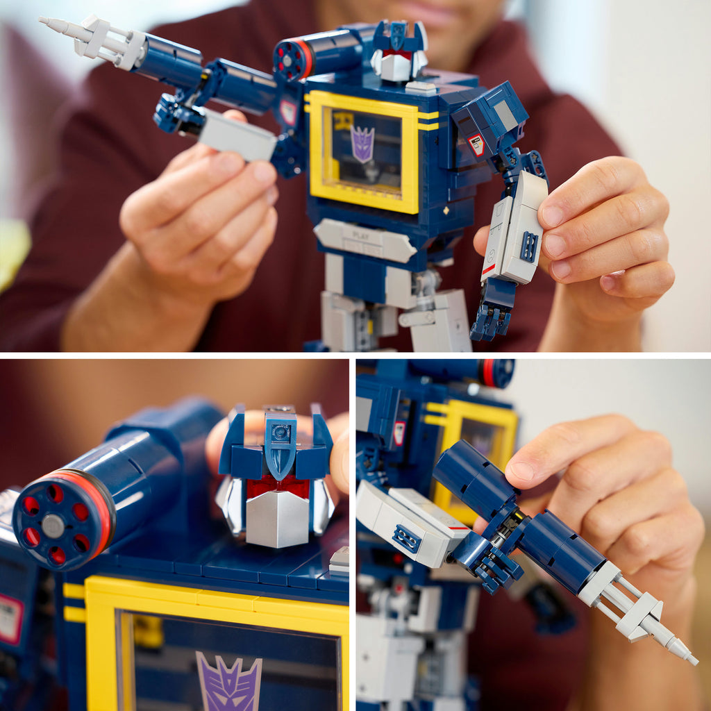 LEGO Icons - Transformers: Soundwave Konstruktionsspielzeug (10358)