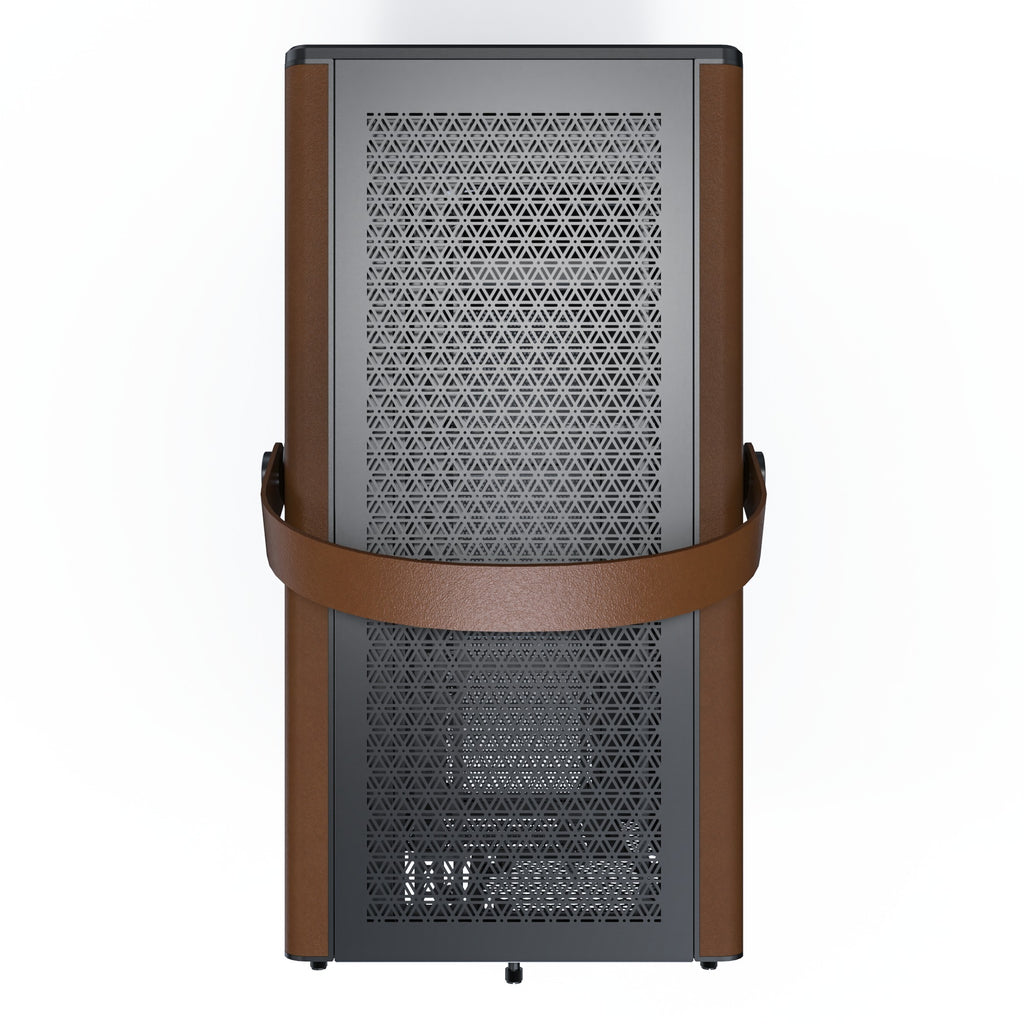 Montech heritage midi tower behuizing (zwart beige | 2x usb-a | 1x usb-c)