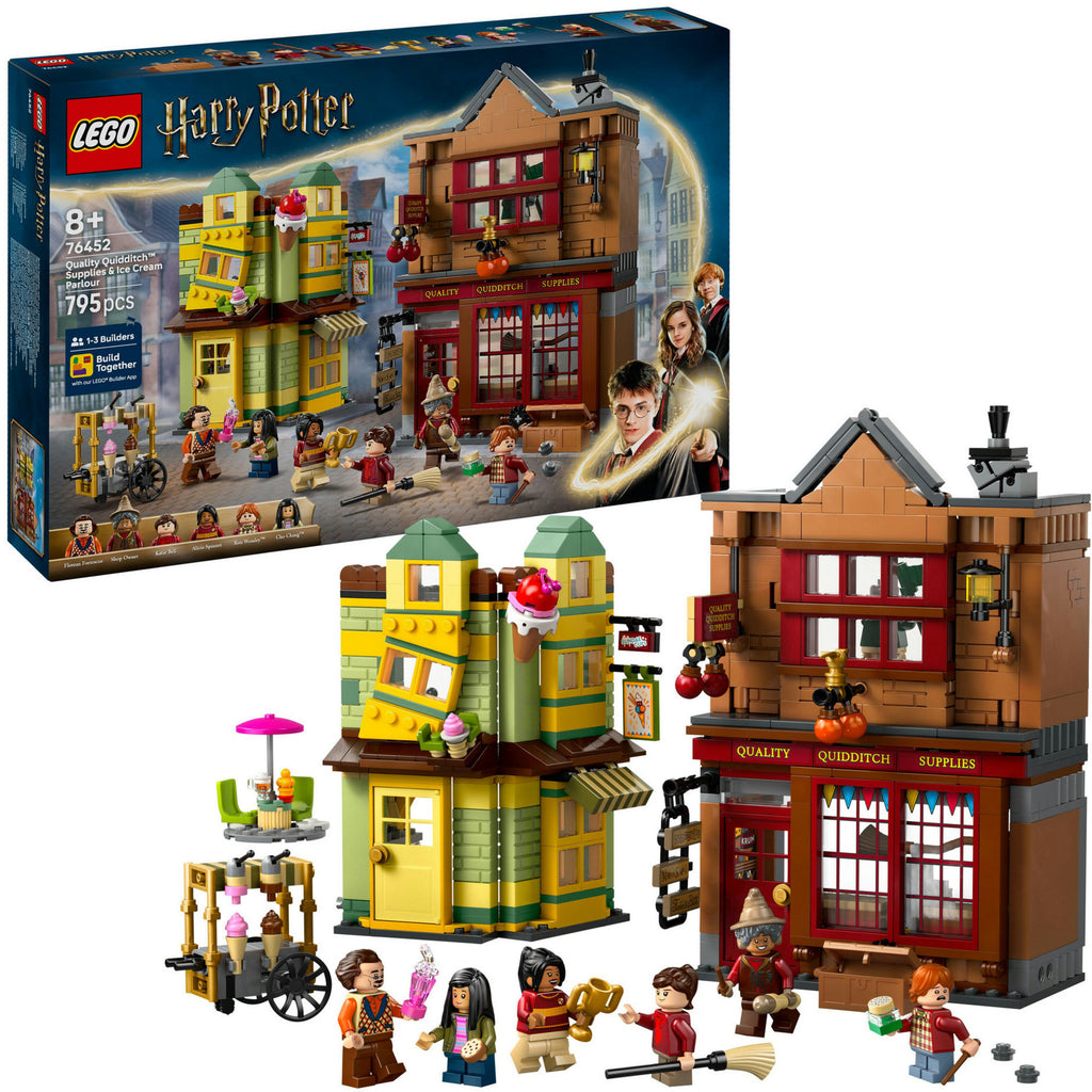 Lego harry potter - zwik zwachtels zwerkbalpaleis en ijssalon constructiespeelgoed (76452)