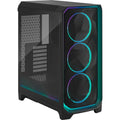 Fractal design meshify 3 ambience pro rgb midi tower behuizing (zwart | 2x usb-a | 1x usb-c | rgb | tempered glass)