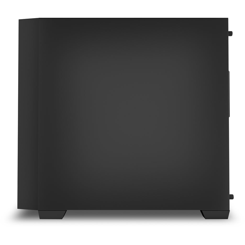 Sharkoon j1000 argb midi tower behuizing (zwart | 3x usb-a | rgb | tempered glass)