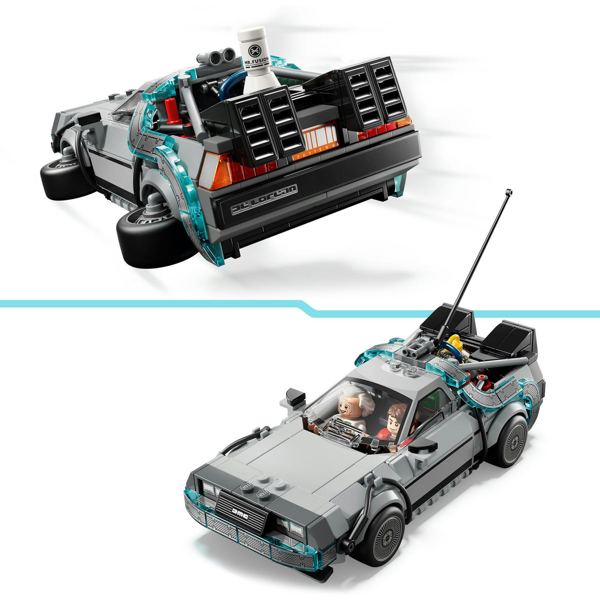 LEGO Speed ​​Champions 77256 Zeitmaschine aus Zurück in die Zukunft