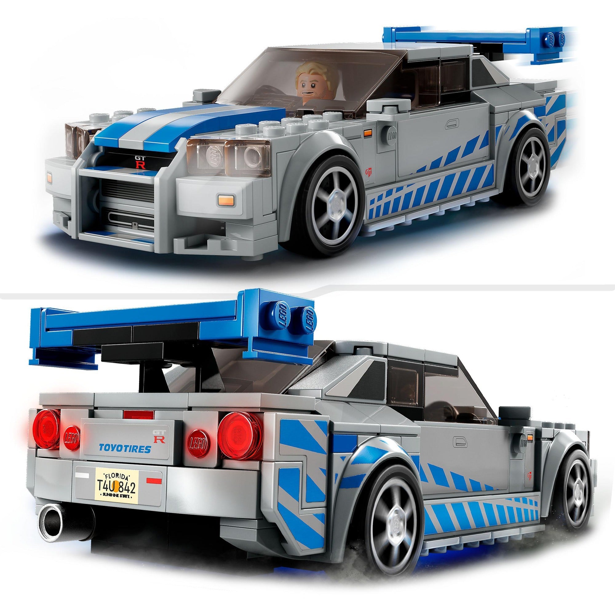 Lego speed champions nissan skyline gt-r (r34) - 76917