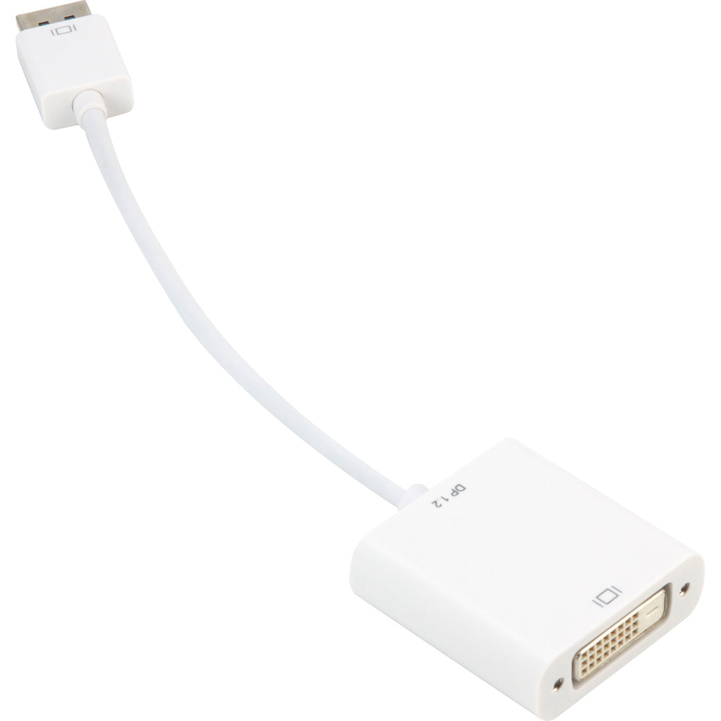 Sharkoon displayport 1.2 > dvi24+1 kabel (wit, 0,15 meter)