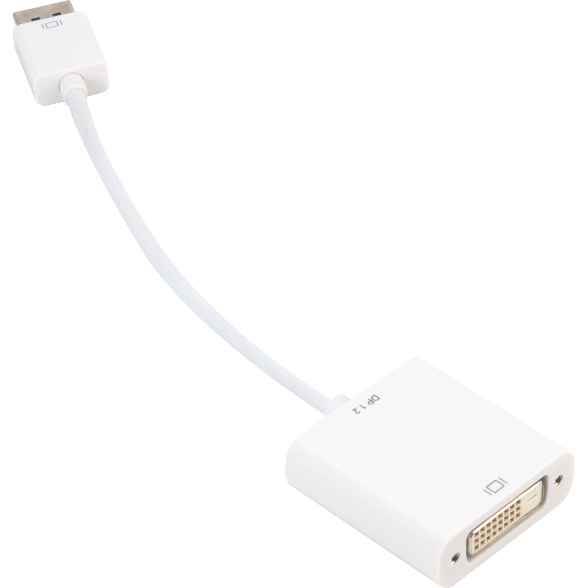 Sharkoon displayport 1.2 > dvi24+1 kabel (wit, 0,15 meter)