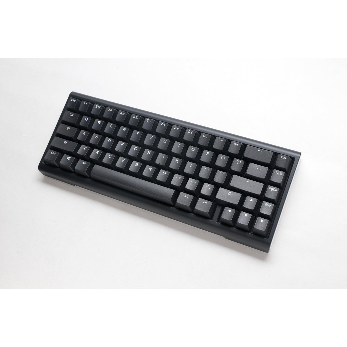 Ducky projectd tinker 65 met qmk via rgb mechanisch toetsenbord (zwart, us lay-out (qwerty), cherry mx red, 65%, rgb leds, double-shot pbt, hot-swappable, gasket mount)