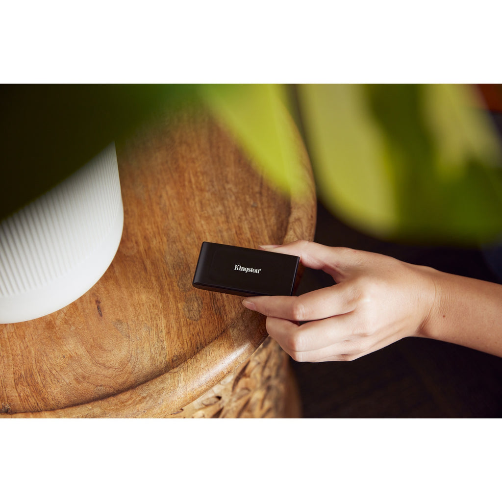 Kingston xs1000 portable 2 tb externe ssd (zwart, sxs1000 2000g, usb-a 3.2 (10 gbit s))