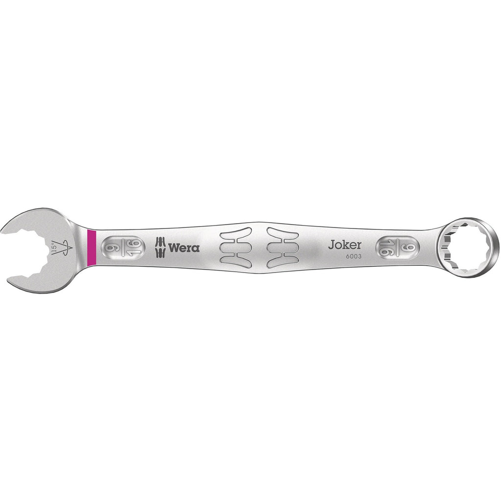 Wera 9642 magneetstrip 6003 joker imperial 1 ringsteeksleutelset moersleutel (inch, 8‑delig)