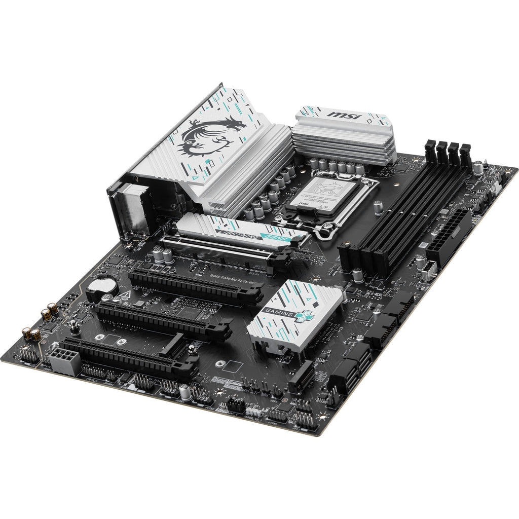 Msi b860 gaming plus wifi socket 1851 moederbord (raid, 5gb-lan, wi-fi 7, bt, sound, atx)