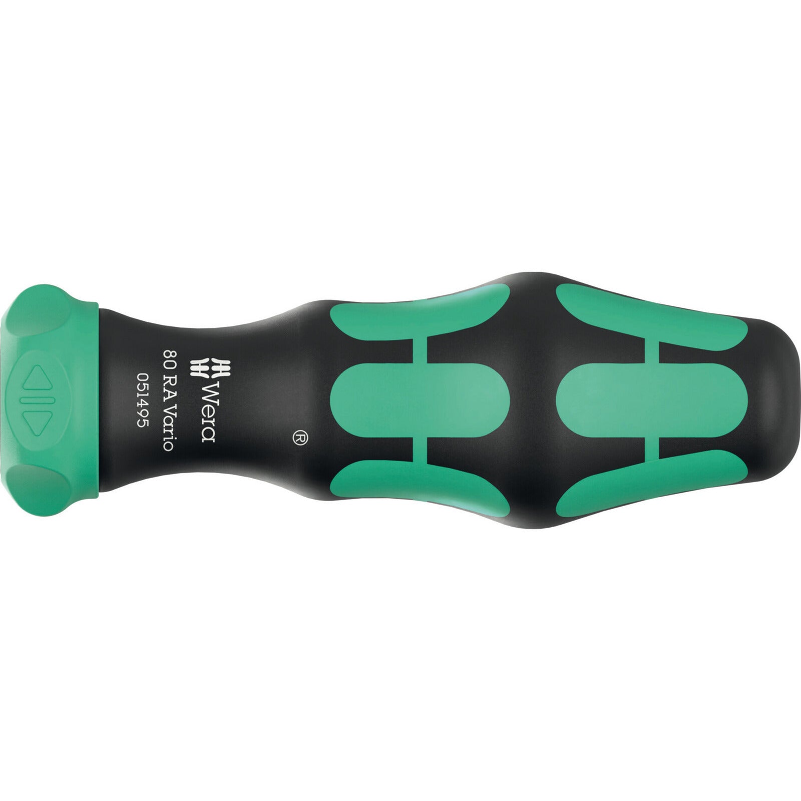 Wera kraftform kompakt vario ra, 7‑delig bitset (zwart groen)