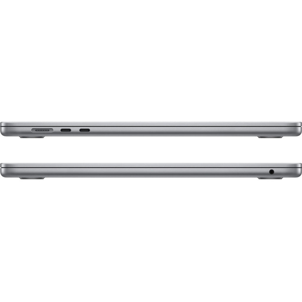 Apple macbook air 15 (mqkp3n a) refurbished laptop (grijs | m2 | 10-core gpu | 8 gb | 256 gb ssd | space grey)