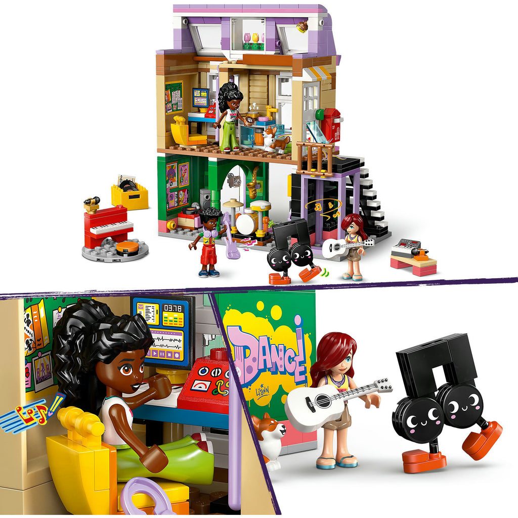Lego friends 42653 muziekwinkel en appartement