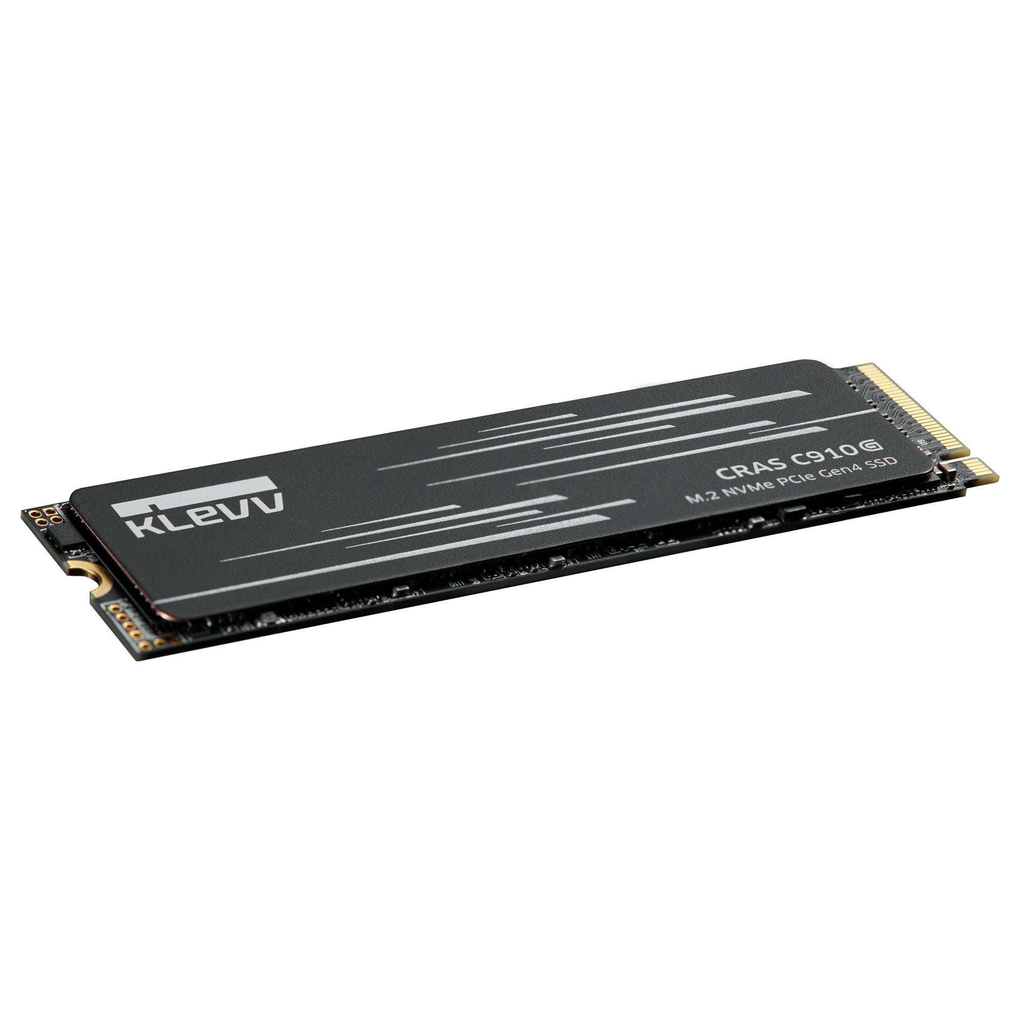 Klevv cras c910g 4 tb ssd (zwart, k04tbm2sp0-10g, pcie gen 4.0 x4, nvme 2.0)