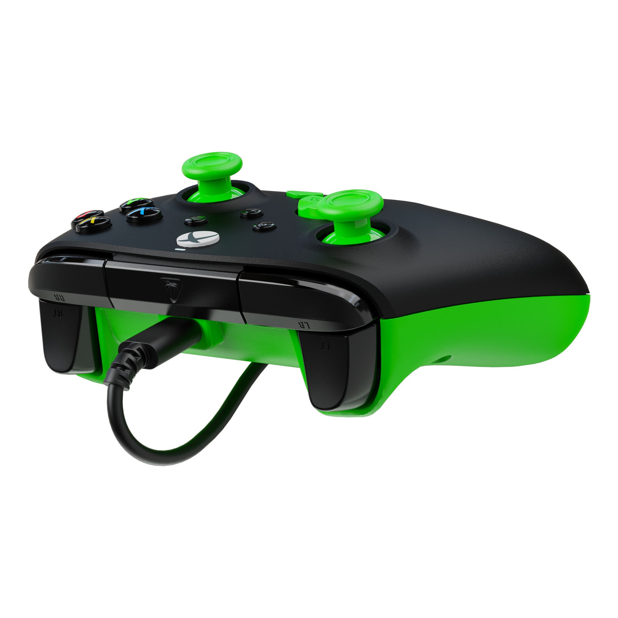 Turtle beach rematch core bedrade controller (zwart groen, xbox serie x|s, xbox one, pc)