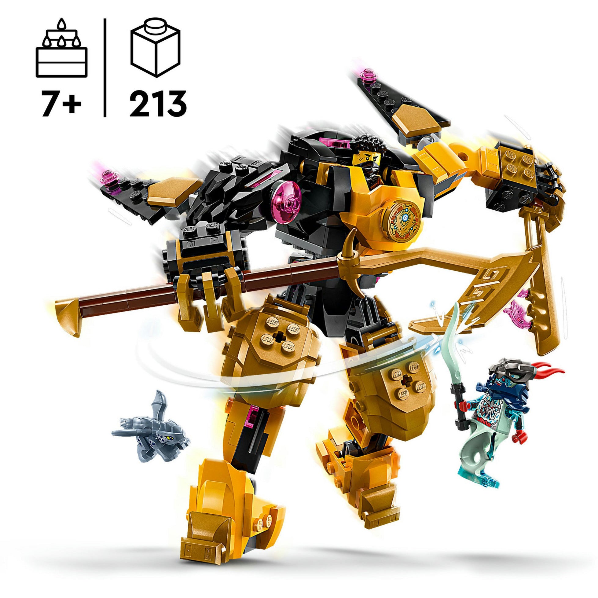 Lego Ninjago 71839 Arins Spinjitzu-Kampf-Mech