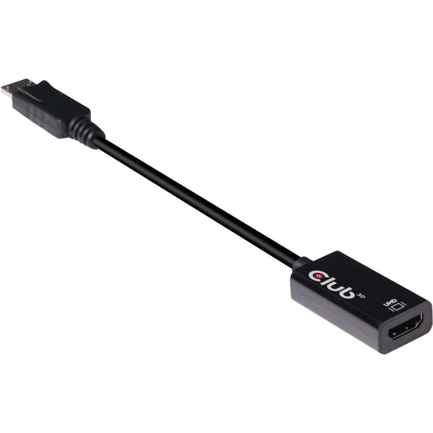 Club 3d displayport 1.4 > hdmi 2.0b hdr active adapter (zwart)