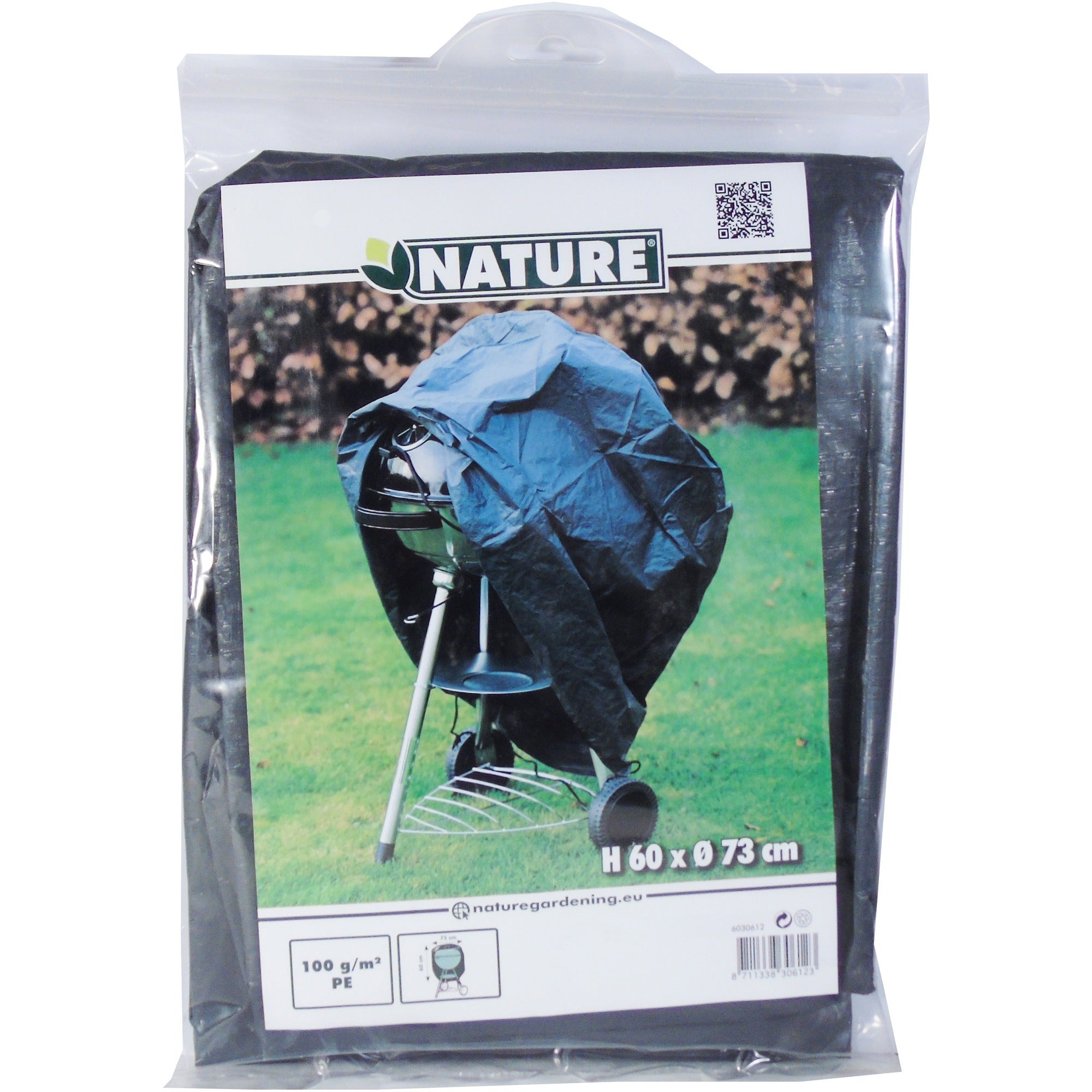 Natur Schutzhülle für Holzkohlegrills 73x73x60 cm